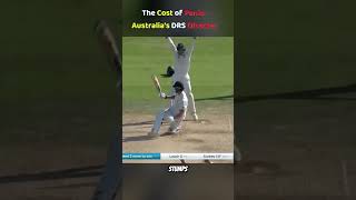 Australia's desperate DRS decision led to England's victory | #cricket