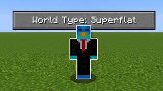 I Tried to Beat Minecraft Superflat… It Broke Me