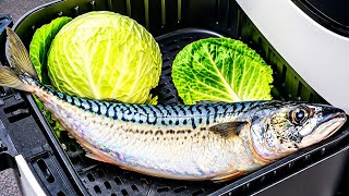 STOP Cooking Mackerel Wrong!Mackerel in Air Fryer in just 10 Minutes