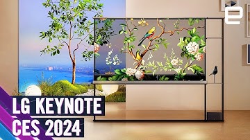 LG keynote at CES 2024 in 10 minutes: Announcing the world