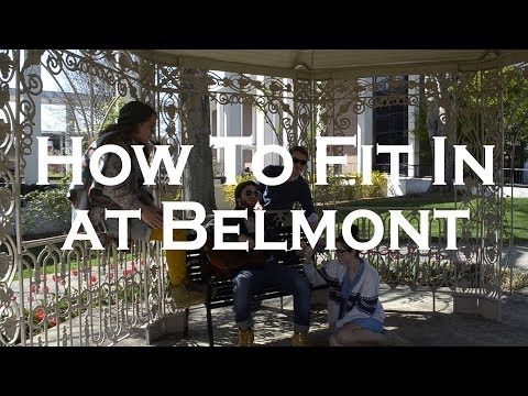 How to Fit In at Belmont University