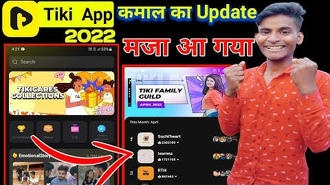 tiki app new update 2022 | tiki app new features | tiki family guild | tiki live option | verified ?