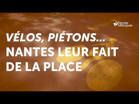 Nantes Métropole fait de la place aux vélos et piétons