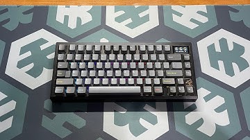 Zoom 75 by Meletrix | Lubed WS Heavy Tactile | No foam typing sound test