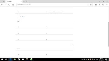 Create Forum Use PHP and Bootstrap Part 43