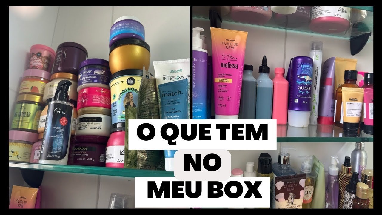 O QUE TEM NO MEU BOX?