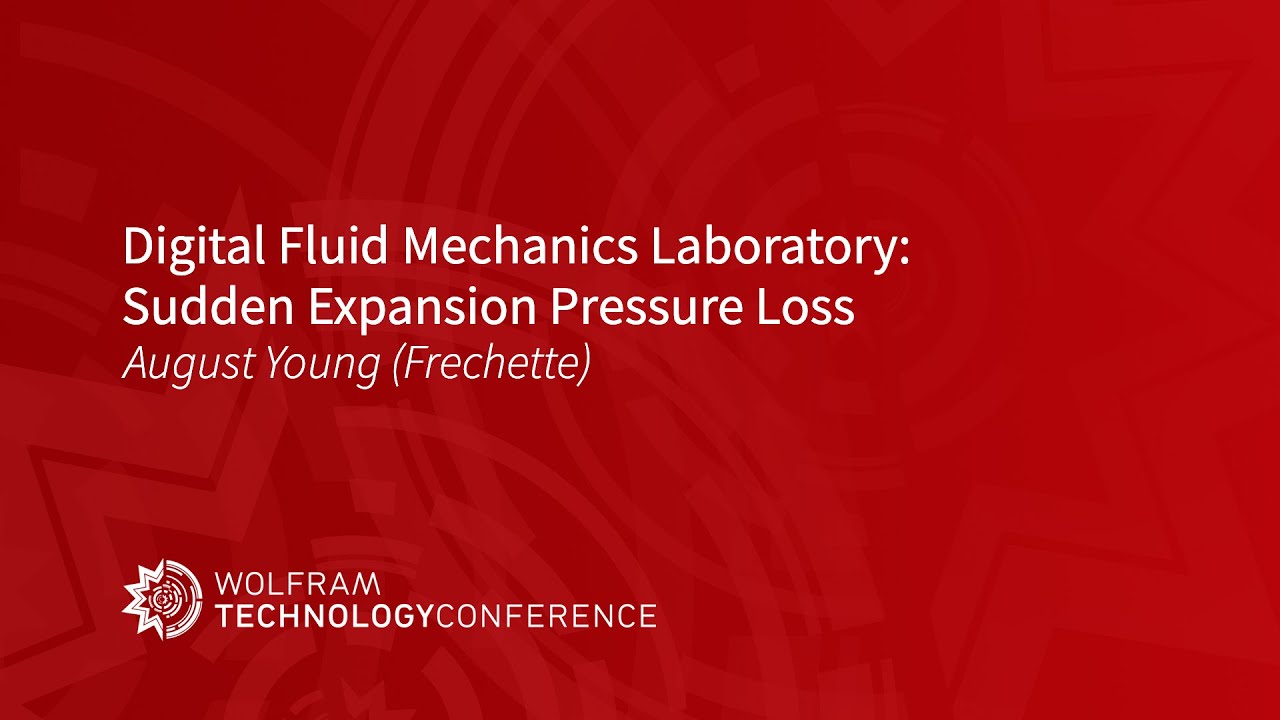 Digital Fluid Mechanics Laboratory Sudden Expansion Pressure Loss