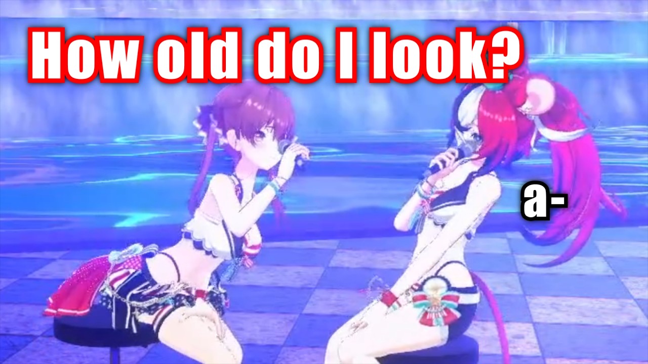 Marine's Sudden Question Made Bae Speechless【Hololive】