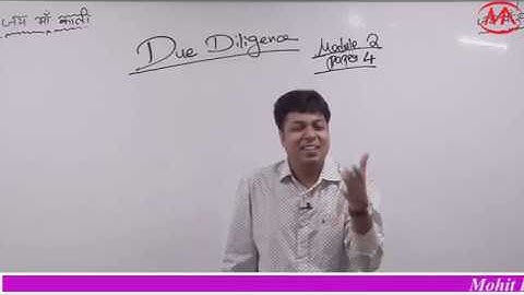 due diligence 1st class for CS Professional (Final) both old & New Syllabus.