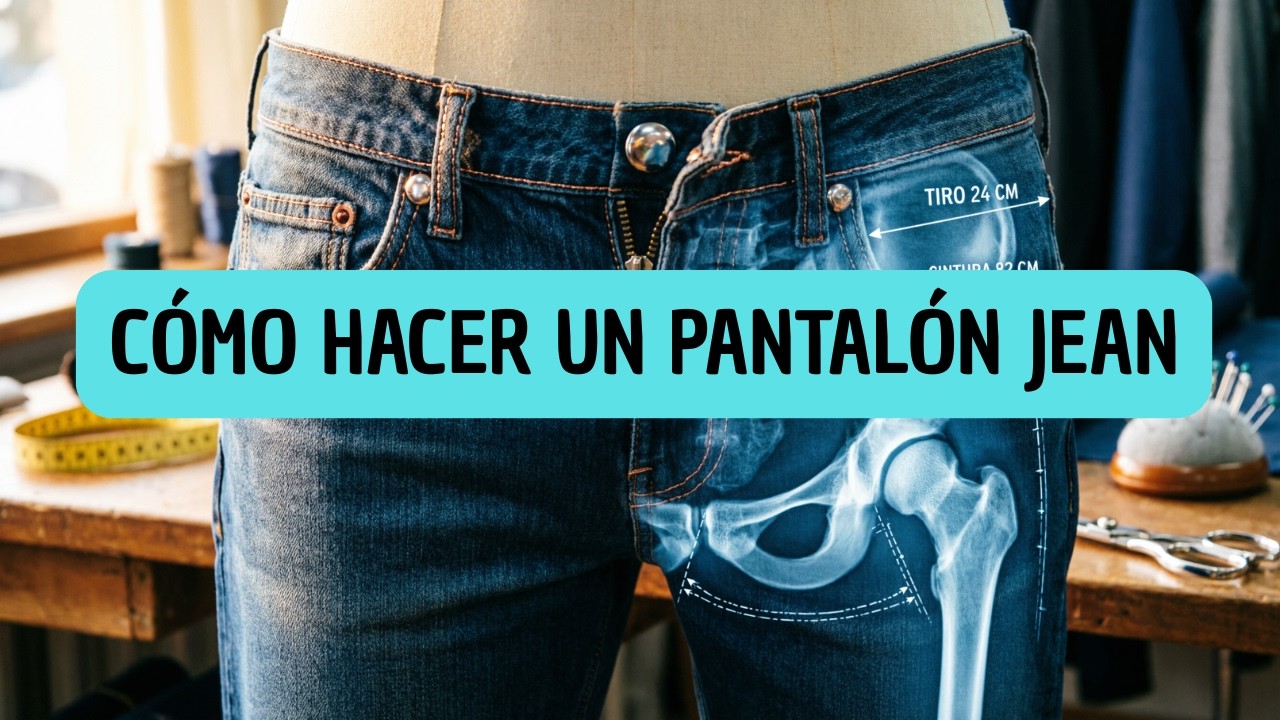 Del Patrón a la Obra Maestra: El Manual Definitivo para Coser Jeans Profesionales ✨