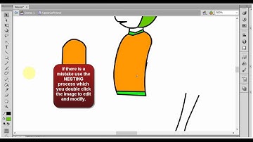 Tracing drawing in [Adobe Flash Professional] Part 3