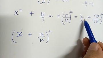 COMPLETING THE SQUARE METHOD - QUADRATIC EQUATIONS