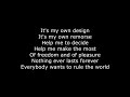 Weezer - Everybody Wants To Rule The World Lyrics