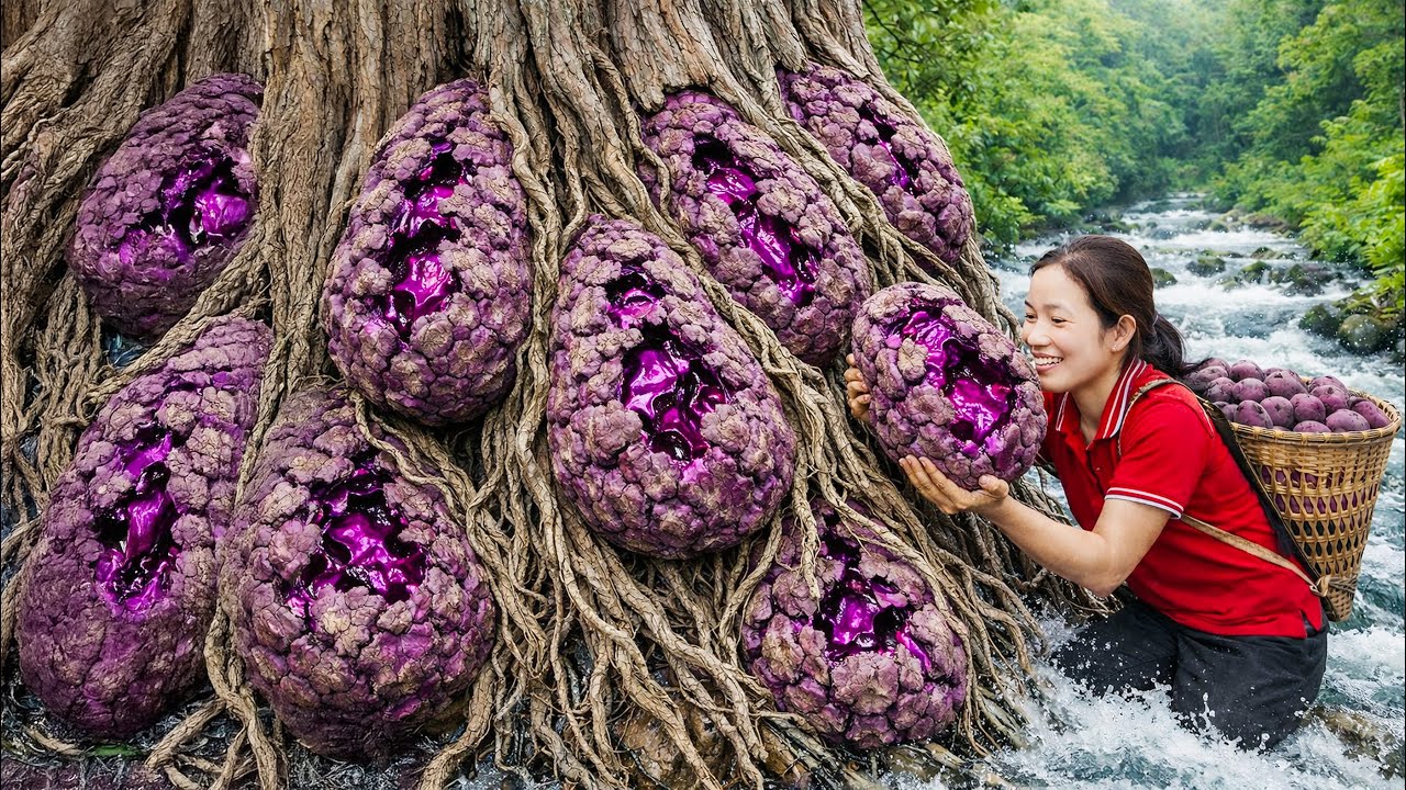 Harvests Wild Purple Custard Apples SOLD OUT Fast | Tiny Wild Fruits Turned Into Rare Fragrant Wine