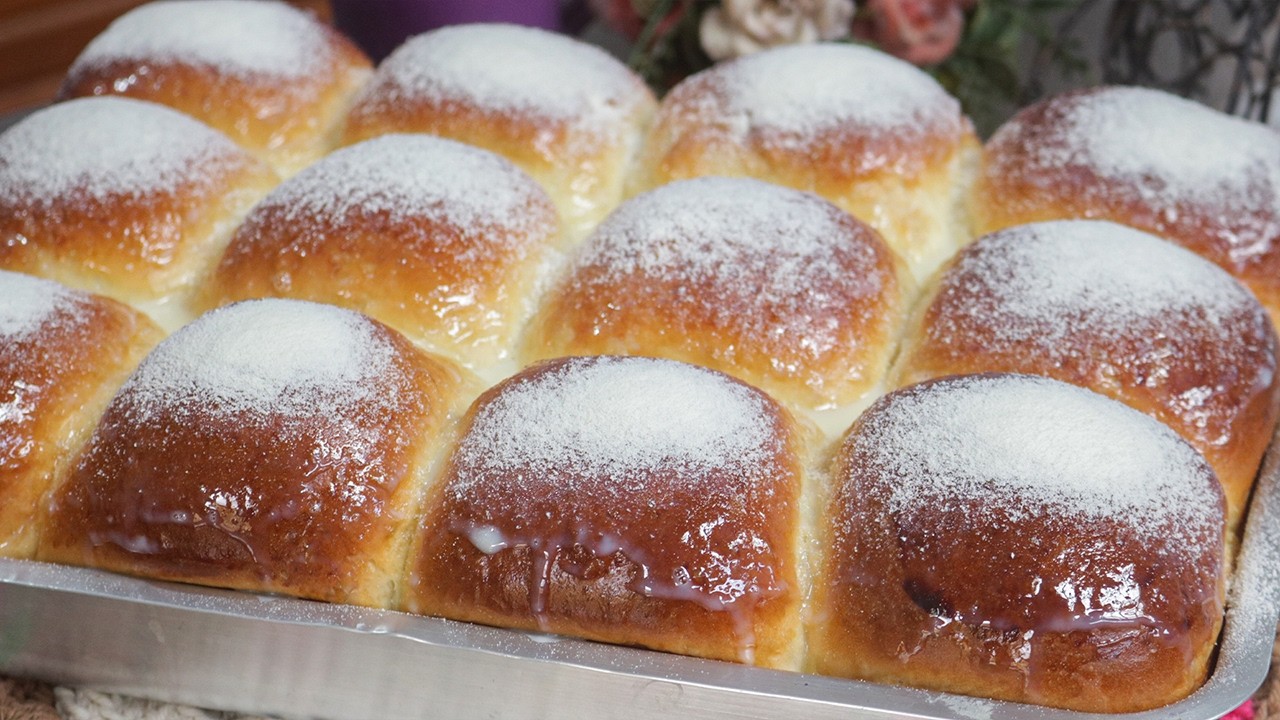 PÃO DE LEITE NINHO FOFINHO PERFEITO PARA O CAFÉ - Bateu tá pronto