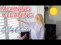 6 STEP MORNING CLEANING ROUTINE  |  FAST DAILY MORNING CLEAN