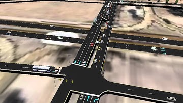 Hybrid Diamond Interchange (HDI) Synchro