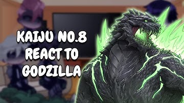 Kaiju No.8 React To Godzilla || Gacha React