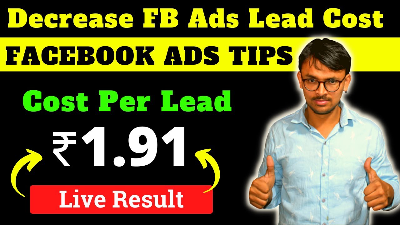 How to Reduce Cost per Lead on Facebook Ads in Hindi | How to Decrease ...