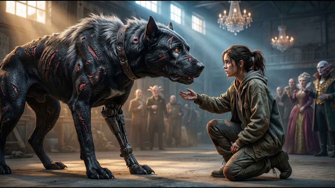 Сломанного Боевого Пса Продавали За Копейки Пока Человеческая Девушка Не Изменила Всё