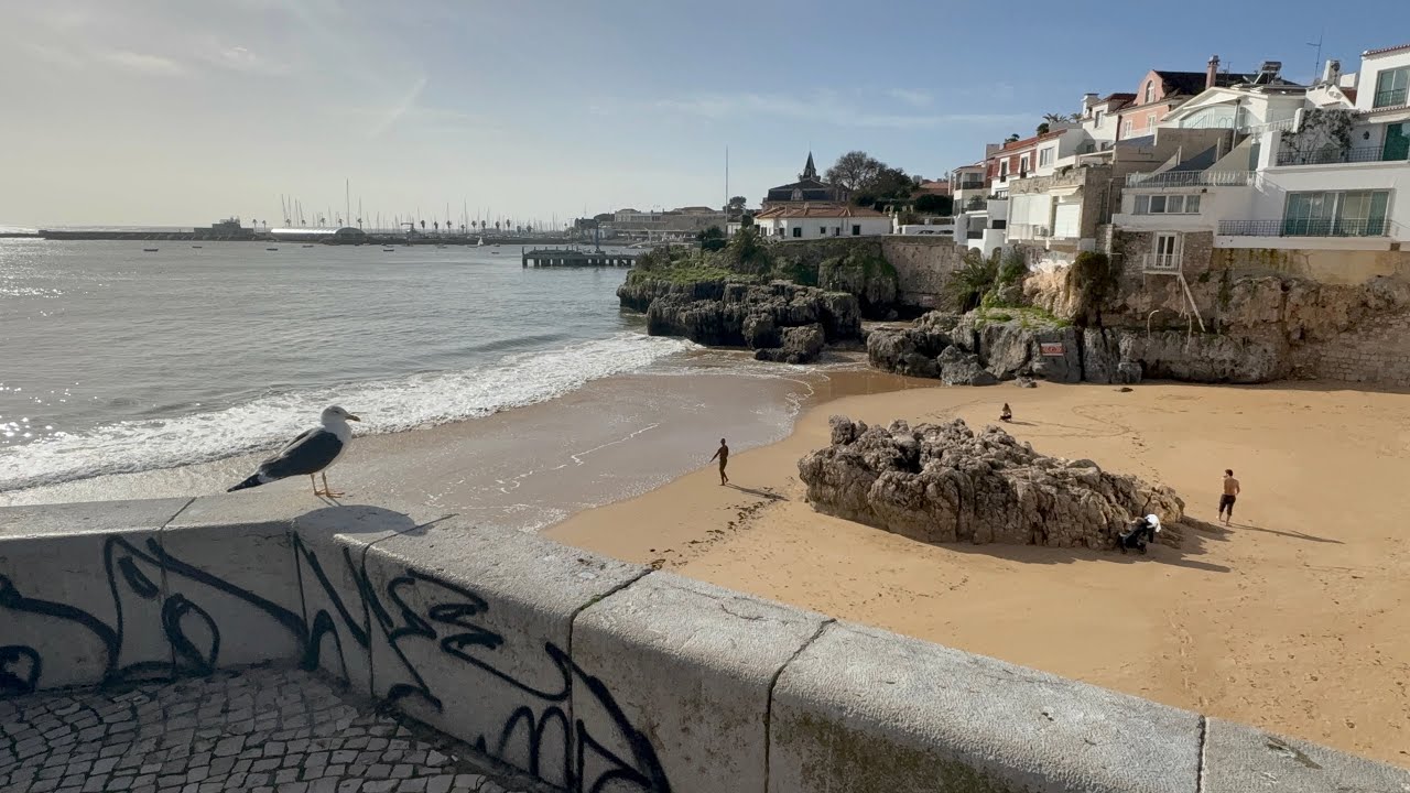 Portugal 208 Cascais - Seaside walking｜R.Fernandes Thomas｜Praia da Rainha｜R.Frederico Arouca｜Praia …