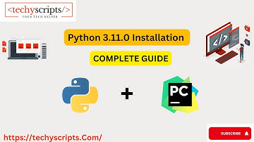 Downloading Python and Pycharm | Install Python 3.11 and PyCharm on Windows  For Absolute Beginners