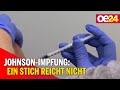 Johnsonimpfung ein stich reicht nicht