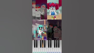Squid game vs Poppy playtime Drawing Complete Edition @Opilasokewt - Piano Tutorial
