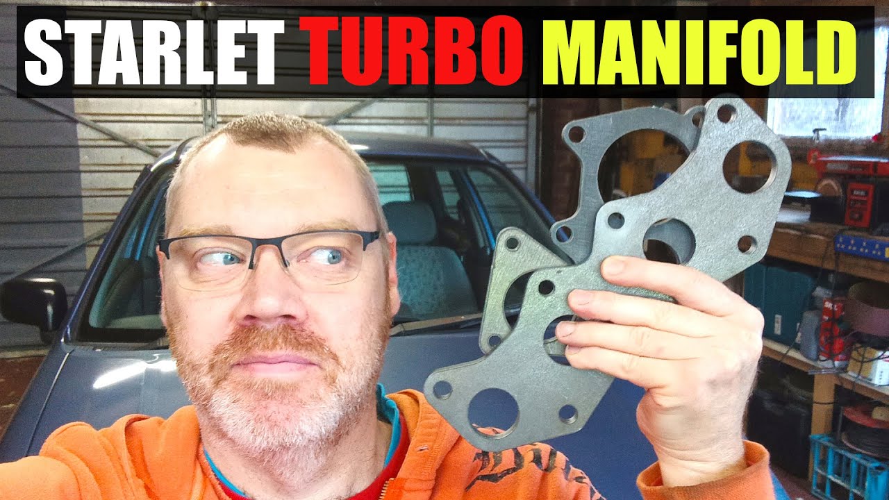 DIY Turbo manifold step by step (Starlet, Glanza, GT turbo) Toyota