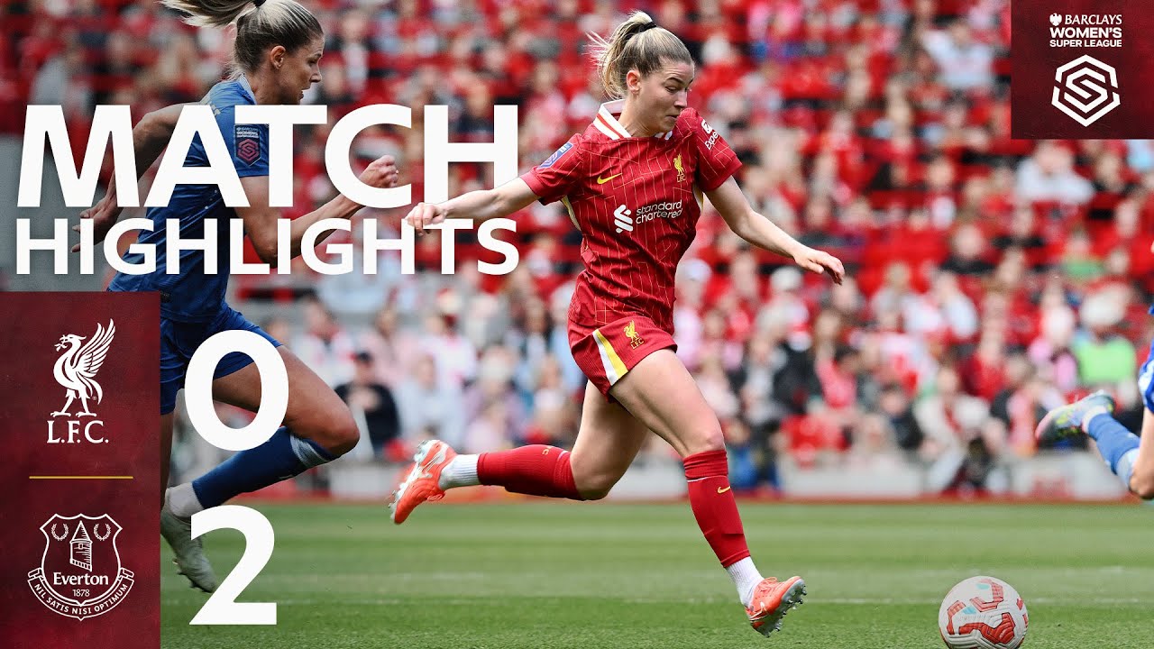 Video highlights for Liverpool Women 0-2 Everton Women