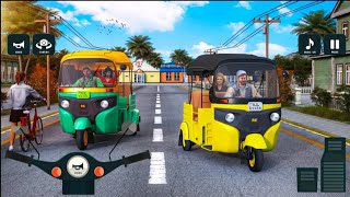 Auto Rickshaw Simulator Game - Tuk Tuk Auto Rickshaw Game 3D - Auto Rickshaw Driving - Android Game screenshot 1