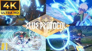 Blue Protocol: Star Resonance | 4k UHD | No-Commentary Walkthrough Part 1