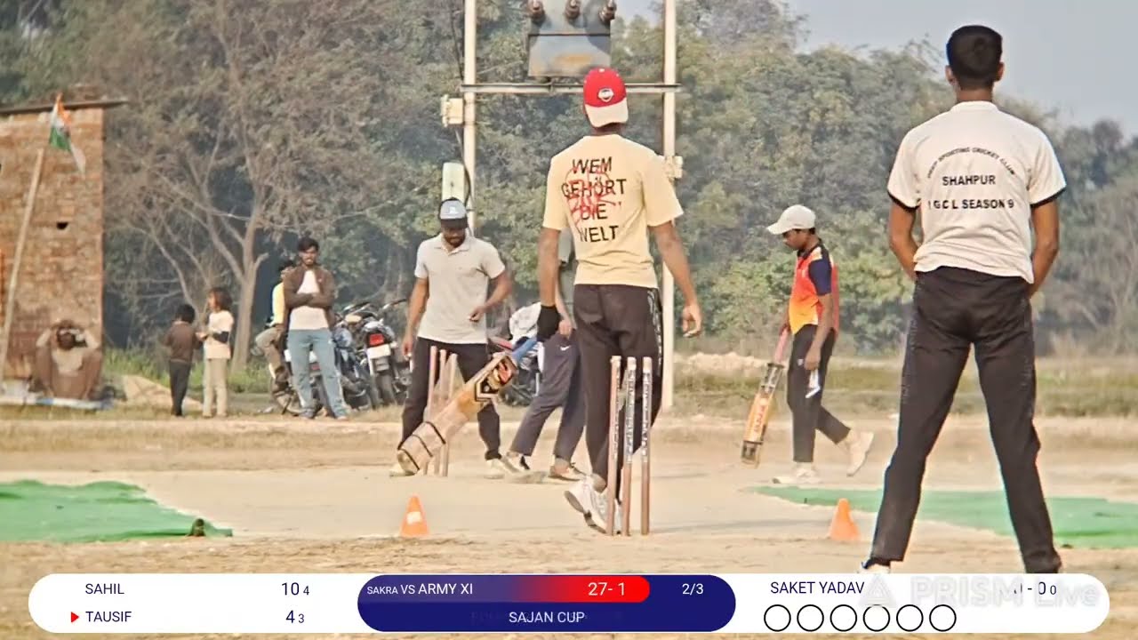 Sakra South XI Vs Army  pawai Azamgarh
