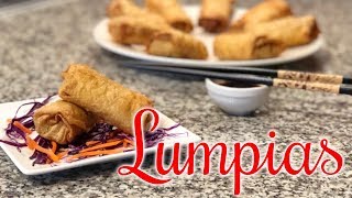 LUMPIAS | Receta paso a paso.