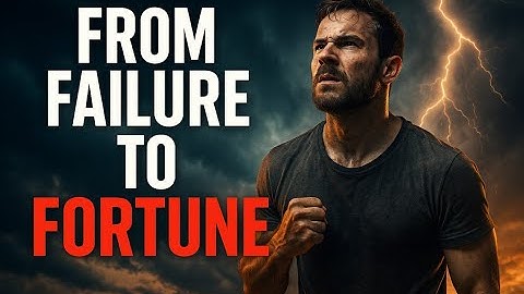 From Failure to Fortune | Raw Motivation 2025 | Your Comeback Blueprint