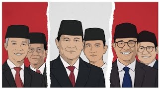 lagu Paslon no 1,2,dan3(amin aja dulu,oke gas Prabowo Gibran paling pas,tas tes ala Ganjar Mahfud