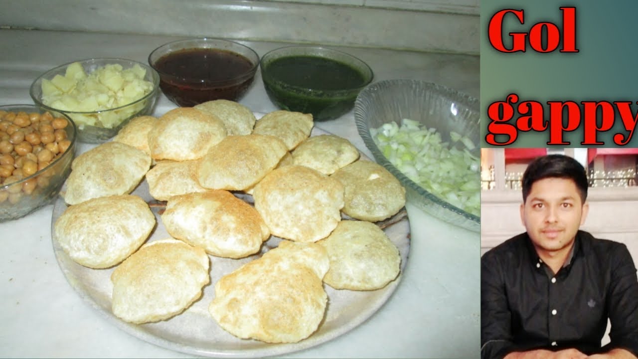 Gol Gappay Recipe / Pani Puri Recipe / How To Make Golgapa Recipe By ...