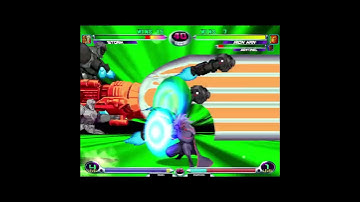 MvC2 23% Storm near comeback; NJ and trijump Infinites vs 181% Storm/Sentinel/Ironman (highlight)
