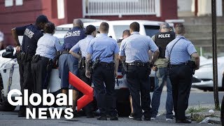 Authorities update shooting situation in Philadelphia after 6 officers shot, wounded