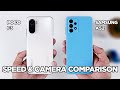 POCO F3 vs Samsung A52 SPEED TEST & CAMERA Comparison | Zeibiz
