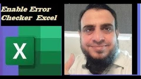 How To Enable Error Checking In Excel @mybigguidehindi