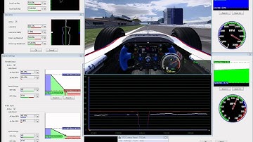 intelliVIBE output for rFactor (Formula One) showing TFS3 Control Panel telemetry