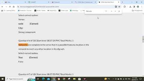 CS502 Quiz No 3 Fall 2023||CS502 Quiz No 3 2023