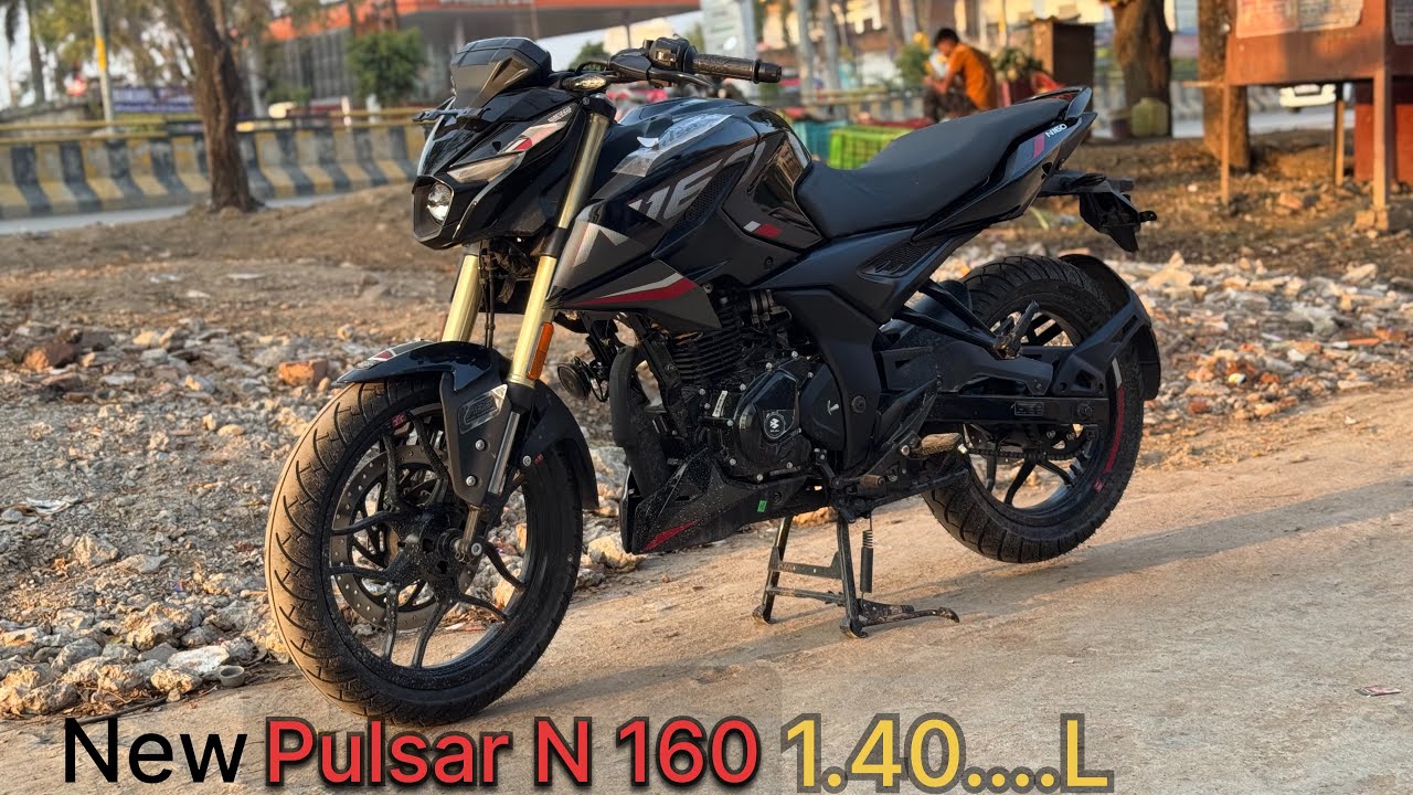 New Update 🚀2026 Bajaj Pulsar N160 Gold (USD)❤️Single Seat ABS RS 1.40 L 🚀