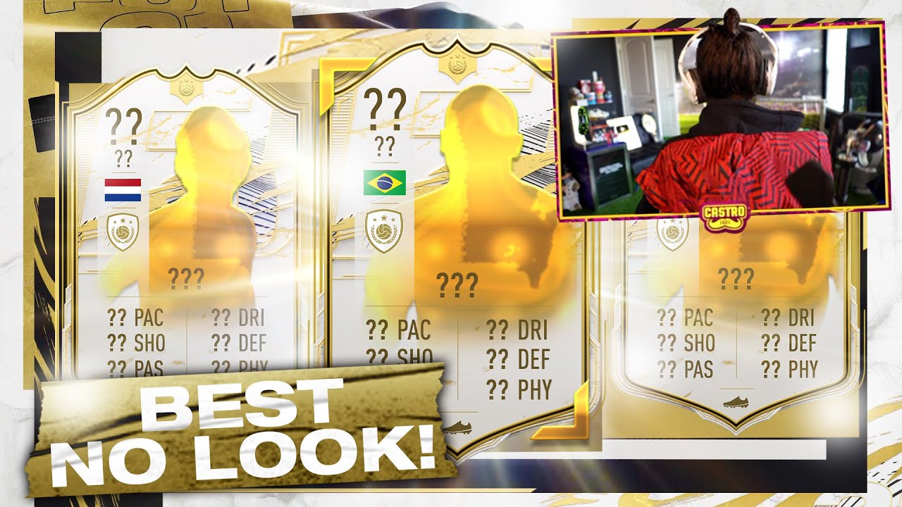 MY “NO LOOK” ICON PLAYER PICK!! FIFA 21