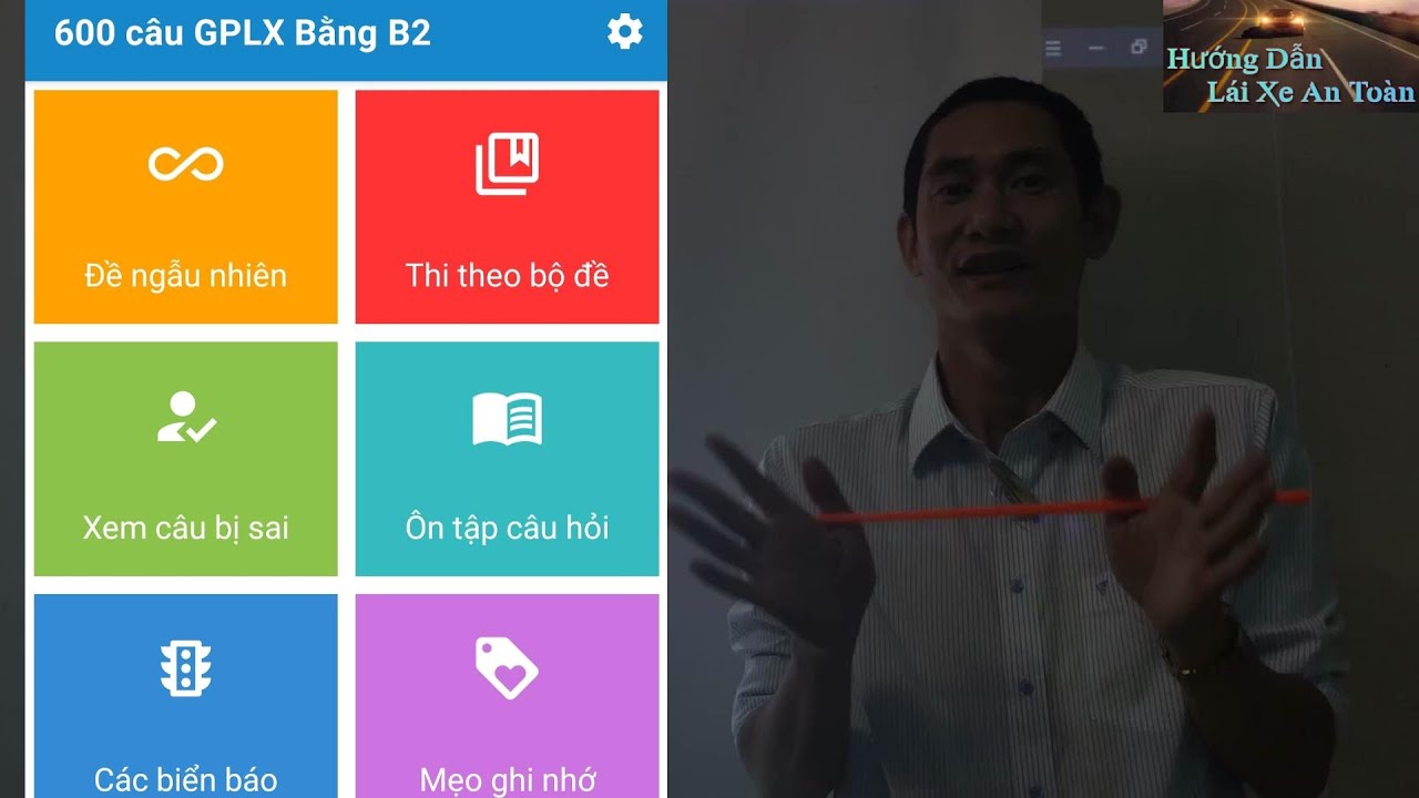 Học bằng lái xe oto b2 | Giải 18 bộ đề thi giấy phép lái xe ô tô B2 ( Đề 15 và đề 16 ) – Thầy Tâm