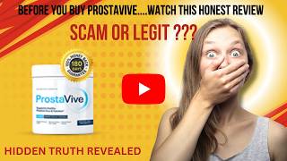 PROSTAVIVE REVIEW - DOES IT REALLY IMPROVE PROSTATE HEALTH &amp; URINE FLOW ?