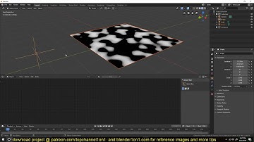 blender daily tip   animating textures using a control object in blender 2 8