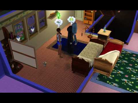 Sims 3- Donald died and then Jess and Christopher ...