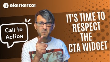 Respect the CTA Call to Action Widget - Elementor Wordpress Tutorial